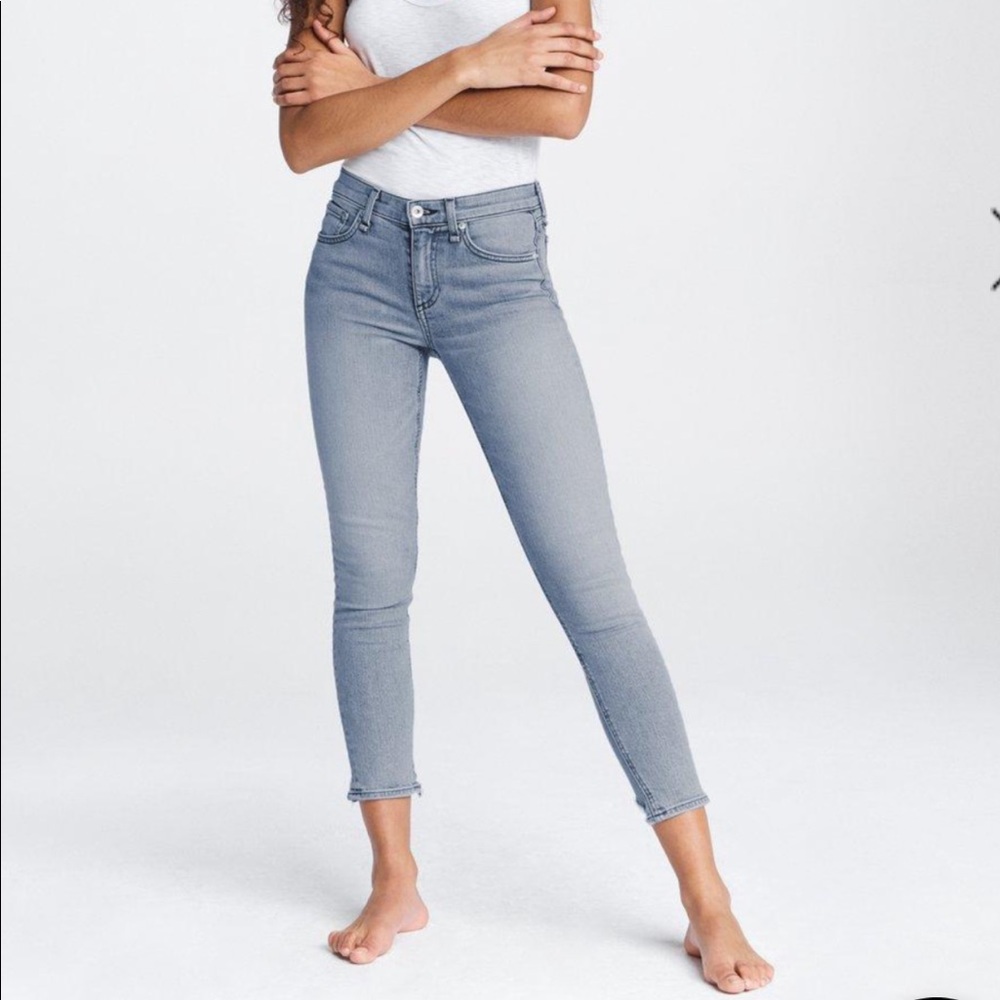 rag&bone cate mid-rise skinny - sailortown.size 27